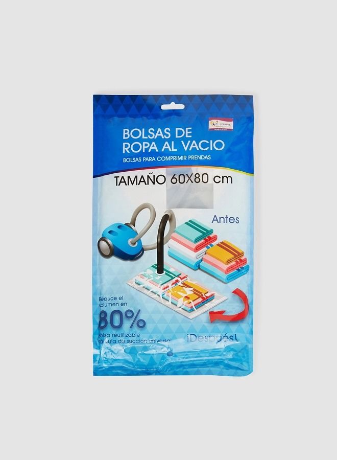 حقيبة تخزين للملابس والبطانيات شفاف 60 * 80 سم - Image 1