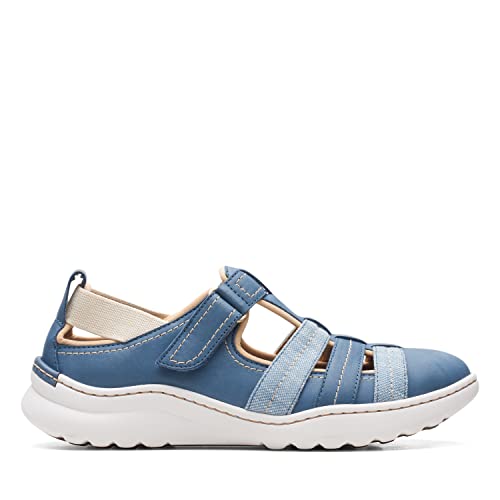 Clarks Teagan Step Loafer, Blue Grey, 9.5 Medium - Image 5