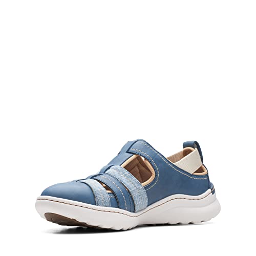 Clarks Teagan Step Loafer, Blue Grey, 9.5 Medium - Image 1