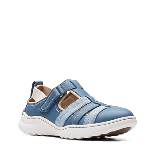 Clarks Teagan Step Loafer, Blue Grey, 9.5 Medium - Image 3