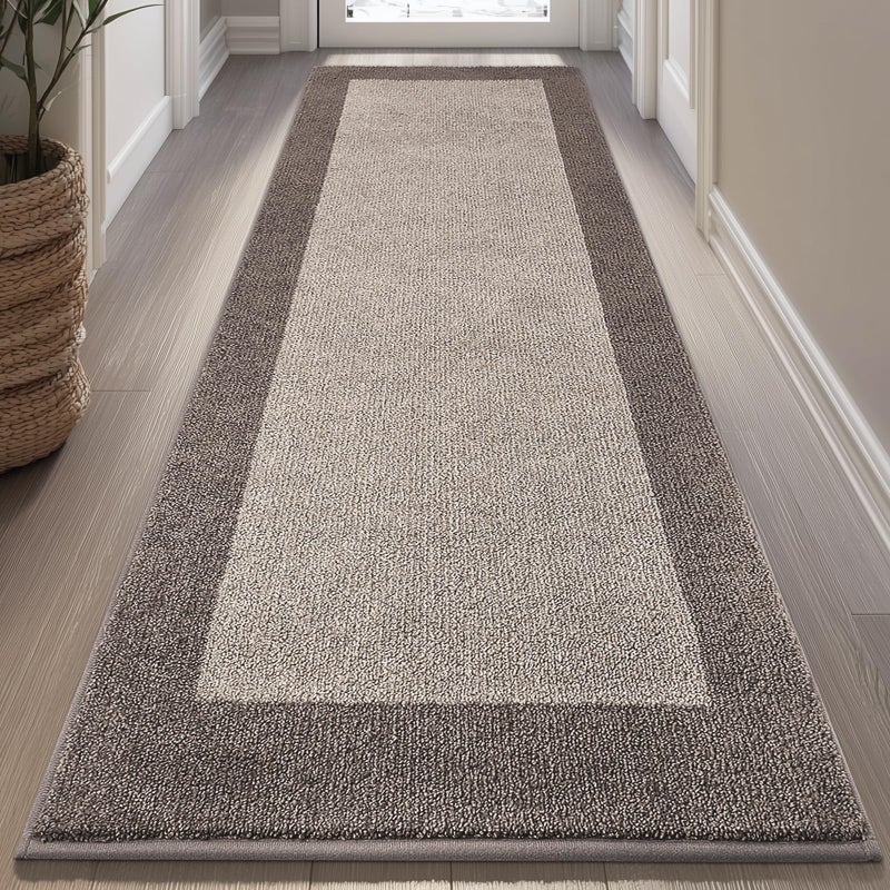 DOMUSTEX Machine Washable Kitchen Rug 32" x 72", Non Slip Indoor Door Rug, Absorbent Entrance Runner Rug for Bedroom, Hallway, Bathroom, Floor (Roll Packing) - Image 1