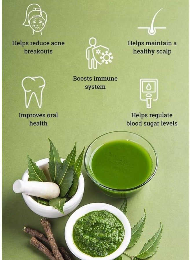 Heilen Biopharm Heilen Biopharm Neem Powder (Azadirachta indica) For Skin & Hair Mask - 100 g Pack of 1  - Image 3