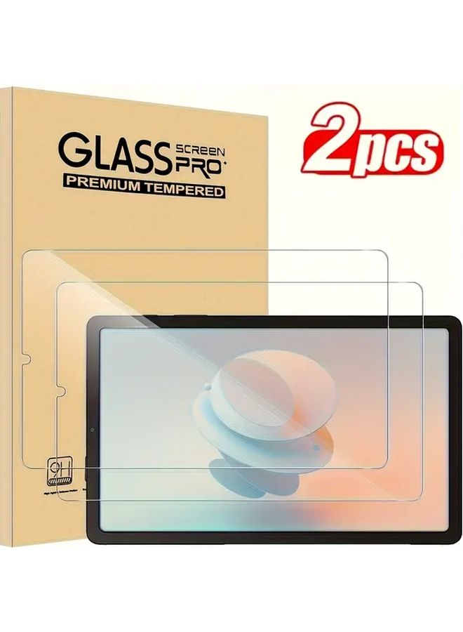 Galaxy Tab S6 Tempered Glass Screen Protector 2 Pack 9H Hardness Anti Fingerprint - Image 1