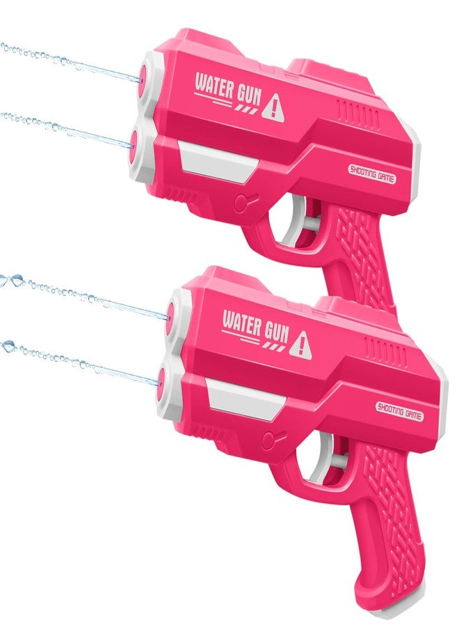 Dsmile 2 Pack Water Guns for Kids Adults, Dual Nozzles Squirt Guns for Swimming Pool Beach Outdoor Water Toys for Boys Girls Children - Image 1