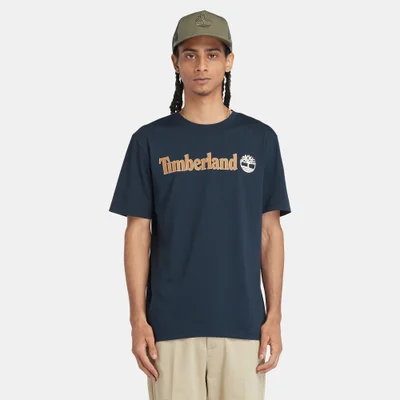 Timberland Men's Linear Logo T-Shirt