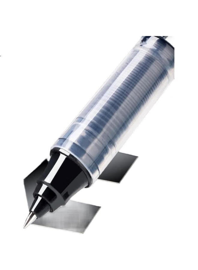 M.G M&G (M&G) Stationery Gel Ink Pen Quick-Drying Pen Signature Pen 0.5Mm Bullet Tip Neutral Pen Student Business Water Pen Office Supplies Black 12Pcs/Box Arpm4202 - Image 1