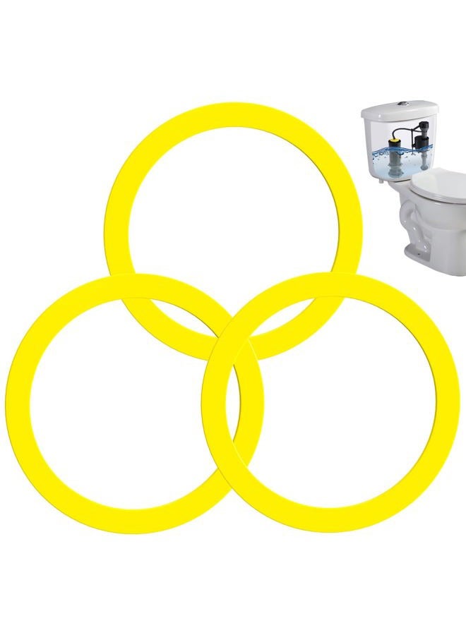 Ullnosoo Flush Valve Seal for Kohler, 3 Pack Upgraded Silicone Toilet Replacement Tank Parts for K-GP1059291 Canister Flush Valve Kit Gasket - Image 1