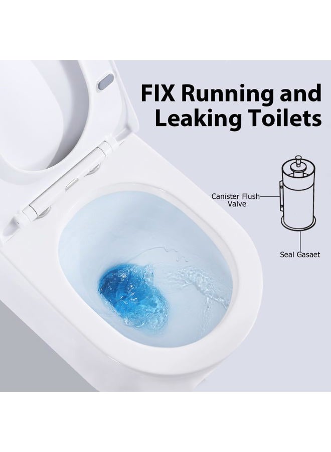 Ullnosoo Flush Valve Seal for Kohler, 3 Pack Upgraded Silicone Toilet Replacement Tank Parts for K-GP1059291 Canister Flush Valve Kit Gasket - Image 4