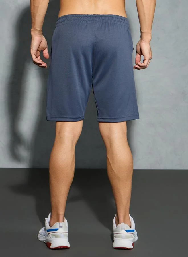 Technosport Technosport Men Solid Slim Fit Shorts