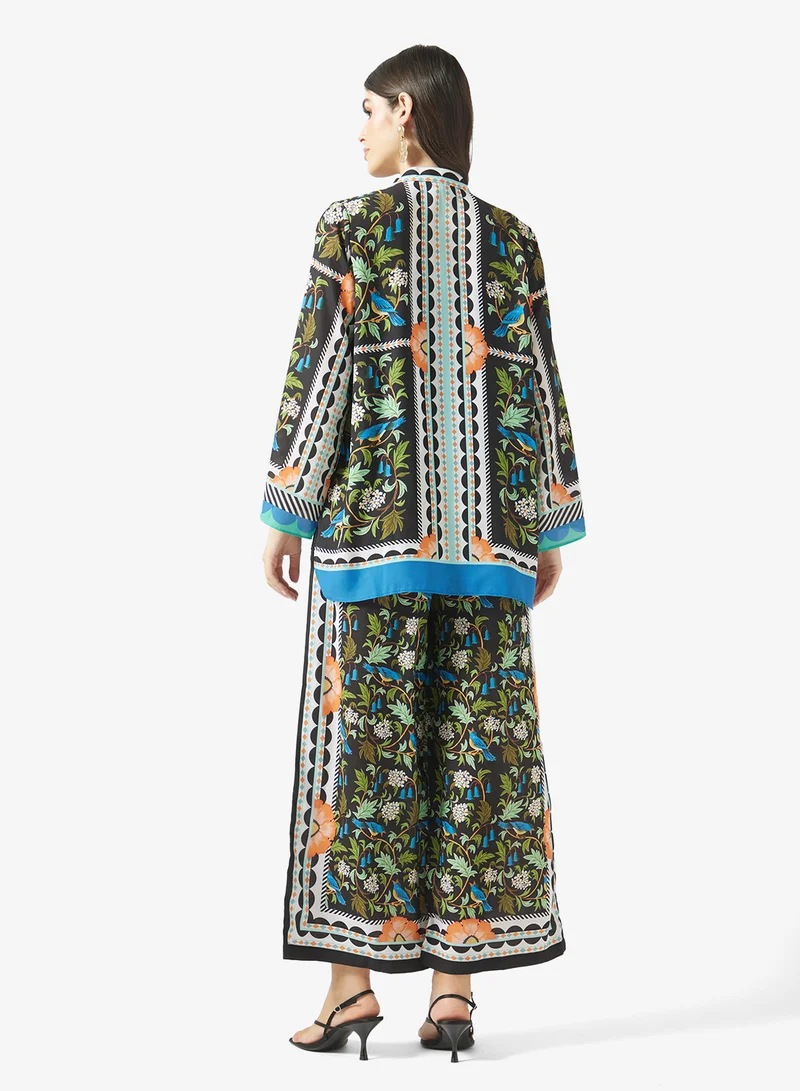 Fyor Geometric Print Co-Ord Set