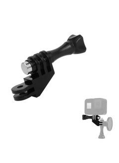 90 Degree Direction Vertical Mount Elbow Adapter w/Thumb Screw Compatible with Insta360 ONE X3/X2/X/Gopro Hero/DJI Osmo Action 2/YI/Campark/AKASO/SJCAM Action Cameras