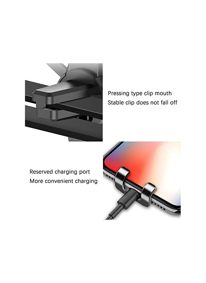 Tepengdie - Gravity Car Air Vent Mount Cell Phone Holder (Black) - Image 1