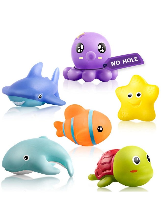 Hely Cancy Infant Bath Toys for 18 Months - No Hole Animal Bathtub Toys, Baby Bath Tub Toys - Image 1