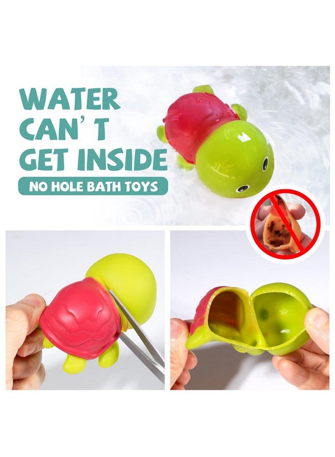 Hely Cancy Infant Bath Toys for 18 Months - No Hole Animal Bathtub Toys, Baby Bath Tub Toys - Image 2