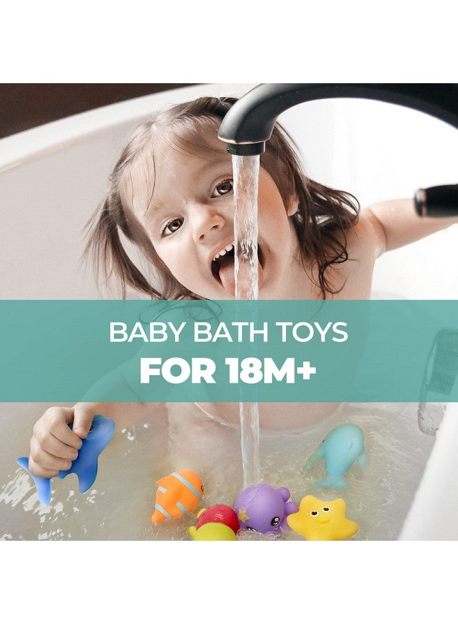 Hely Cancy Infant Bath Toys for 18 Months - No Hole Animal Bathtub Toys, Baby Bath Tub Toys - Image 3