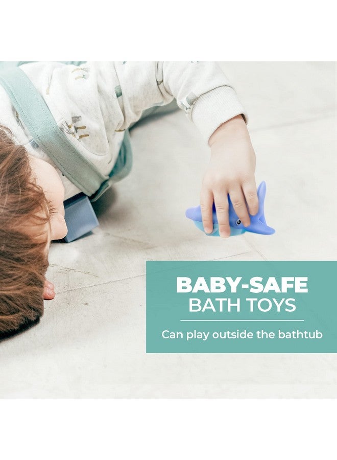 Hely Cancy Infant Bath Toys for 18 Months - No Hole Animal Bathtub Toys, Baby Bath Tub Toys - Image 5