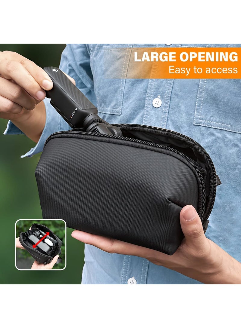 SYOSI Pocket Camera Case, Waterproof Storage Bag, Professional Organizer Portable Outdoor Protector, Bag Professional for DJI Osmo Pocket 3 Creator Combo Accessories,Portable Outdoor Camera Organizer - Image 5