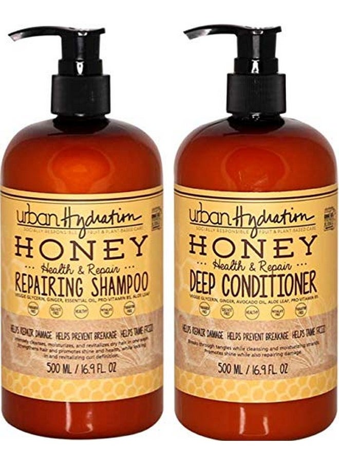 Honey Health And Repair Shampoo And Conditioner Duo Pack | Sulfate, Paraben And Dye Free, Cleanses, Moisturizes And Repairs For Healthy And Shiny Hair, All Hair Types, 16.9 Fl Ounces - pzsku/ZB31BA80F7AF63FFE63C1Z/45/_/1730799057/be88684c-9dd4-408c-8d1e-889239e09097