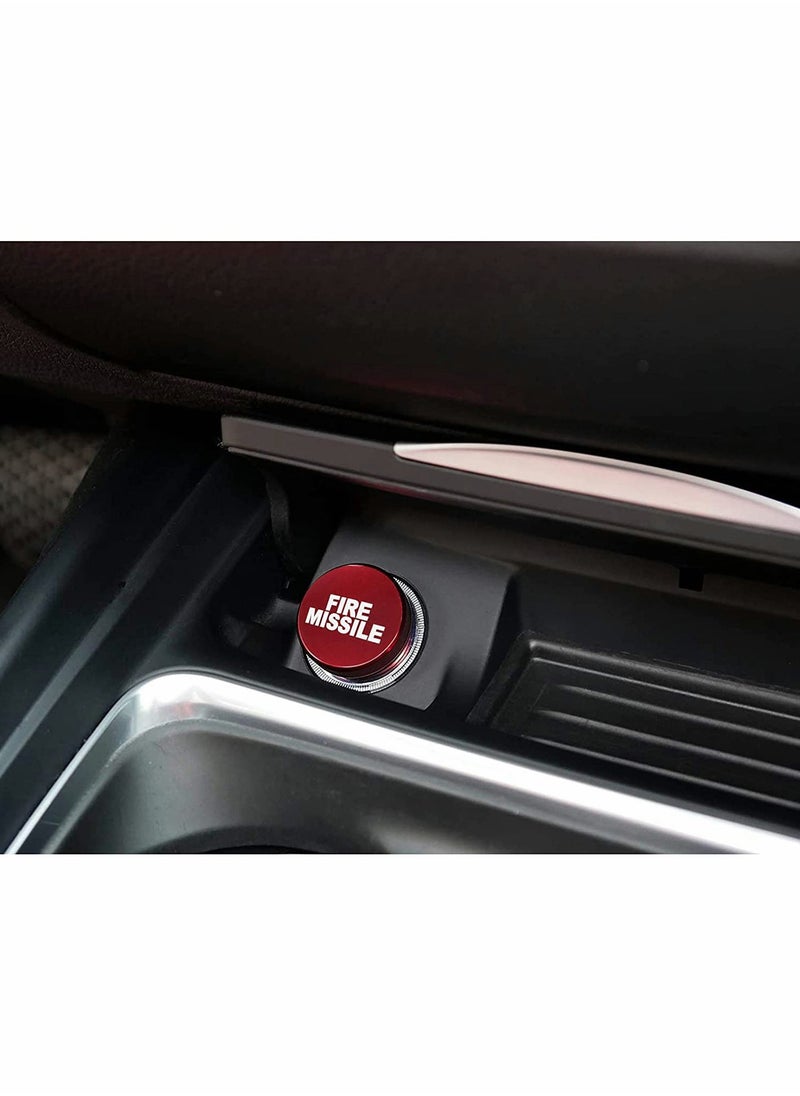 Generic Car Cigarette Lighter Plug Cover Aluminum for EJECT FIRE MISSILE, Fits Most Automotive Vehicles Boats with Standard 12 Volt Power Source, Dustproof Plug Cover for Car Power Port Outlet Red 2  - Image 4