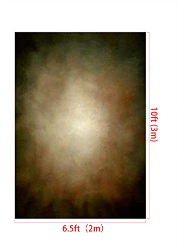 Kate 6.5ft(W) x10ft(H) Abstract Photography Backdrops Microfiber Brown/Green Portrait Photography Studio Background(A Little Green) - Image 2