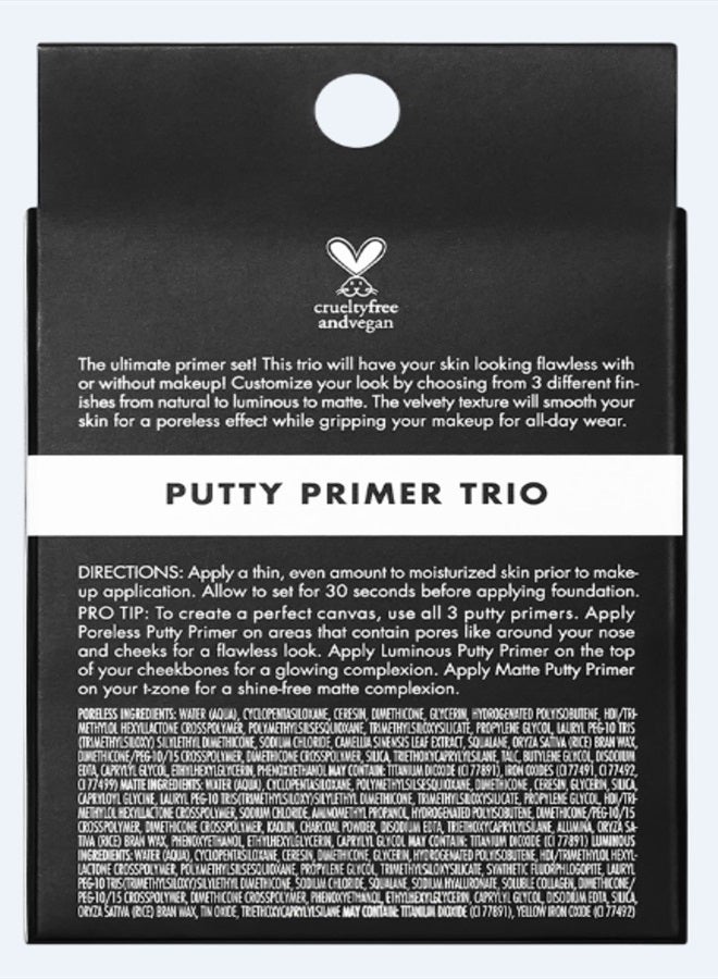 elf Putty Primer Trio | Includes Poreless Putty, Matte Putty & Luminous Putty | Travel Size | 0.14 Oz (4g) each - Image 4