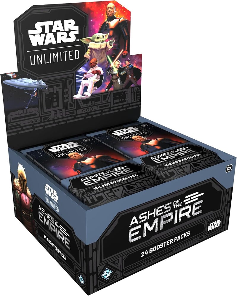 Asmodee Star Wars: Unlimited TCG Ashes of the Empire Booster Display - Image 1