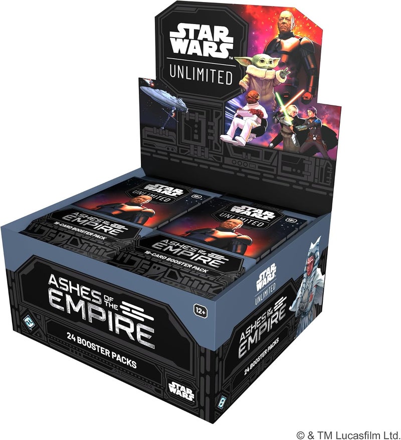 Asmodee Star Wars: Unlimited TCG Ashes of the Empire Booster Display - Image 5