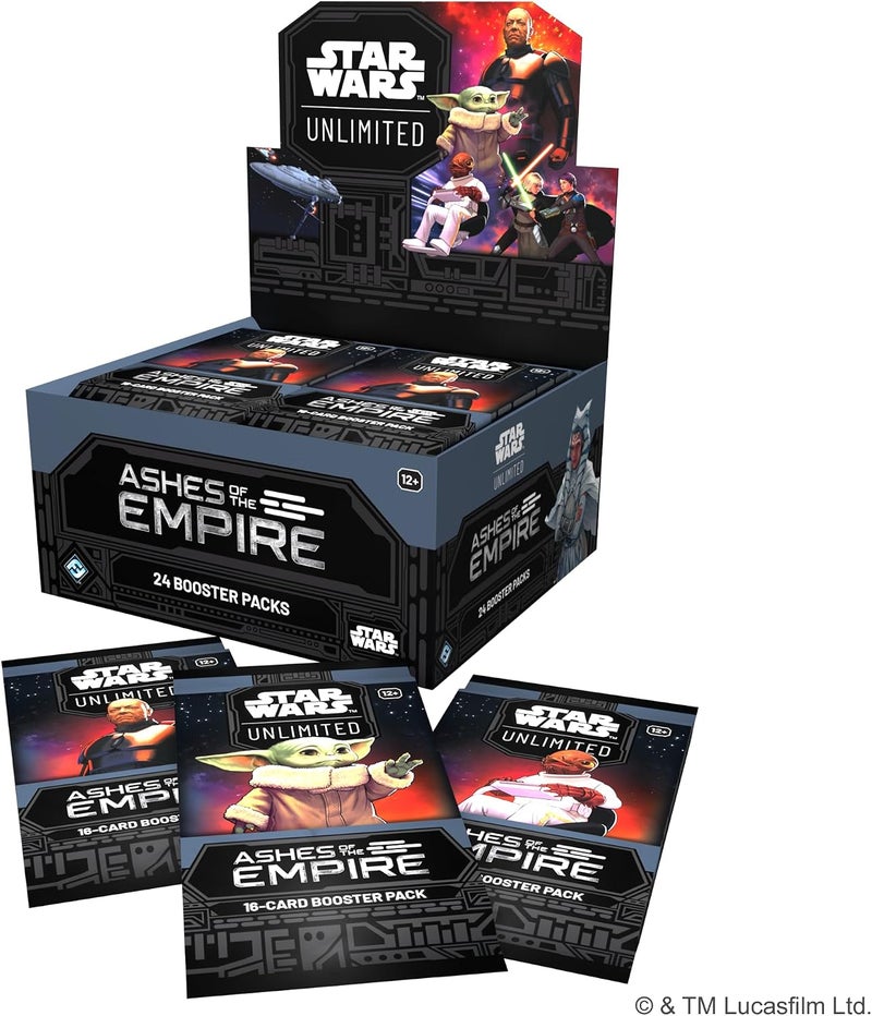 Asmodee Star Wars: Unlimited TCG Ashes of the Empire Booster Display - Image 3
