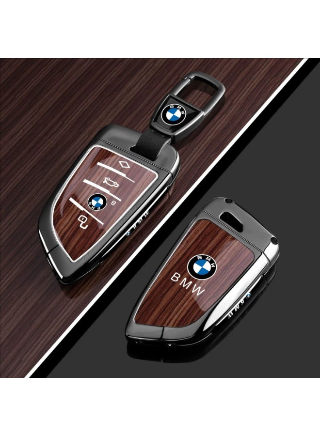 BMW High end car key protection cover suitable for BMW 5 Series/5257/3 Series 330/i7X1X3X5X6X7 car key shell case - Image 1