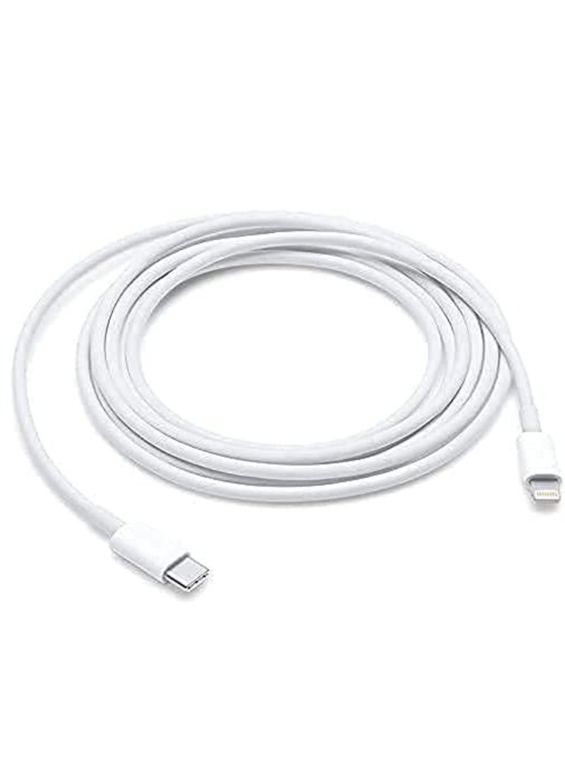 USB TYPE C CHARGING CABLE (IPhone 13 Charger Cable [MFi Certified] USB C to Lightning Fast Charging Cable Compatible for iPhone 13 Pro/13 Pro Max/13/13 mini, ipad 9, 12 mini/12 Pro Max -White 1M) - Image 4