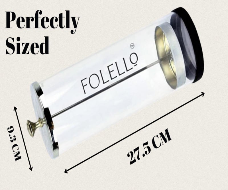 FOLELLO Professional Salon Sterilizing Jar 16 Liters Glass Tools Disinfection Jar Sterilizer Keep Barber Nail Tools Safe - Image 2