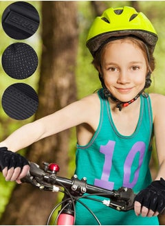 SYOSI Kids Fingerless Cycling Gloves Mittens Breathable Non Slip Half Finger Bike Riding Shockproof Sports Training UV Protection Outdoor Skateboard for Boys Girls 6-10 Years  - Image 4