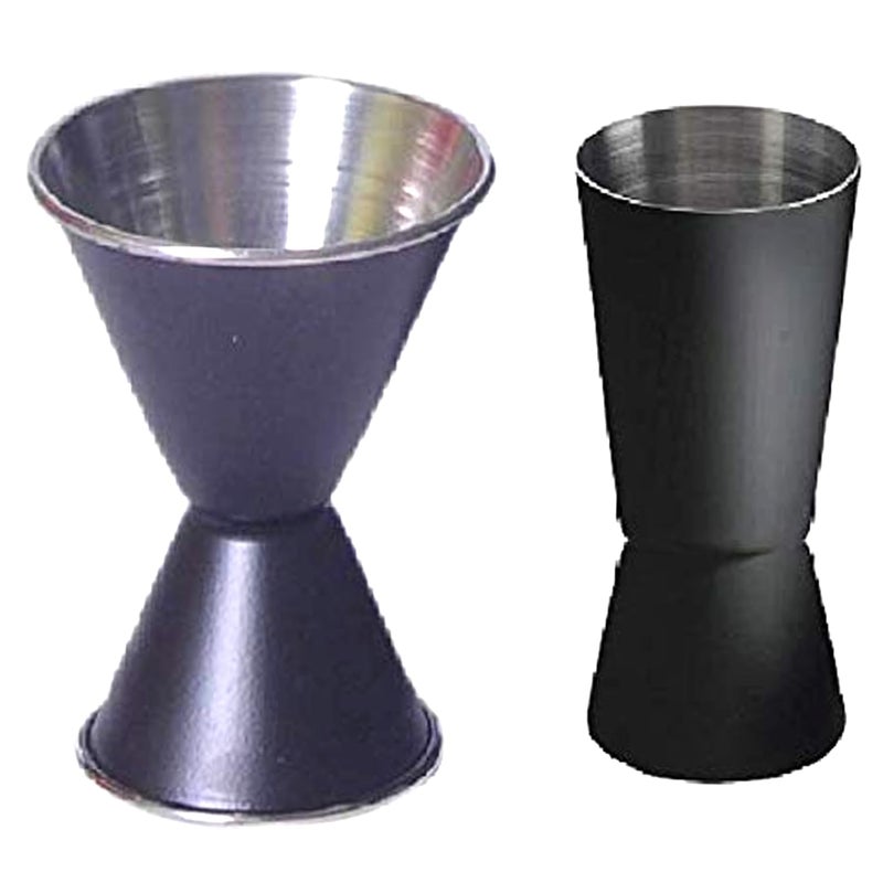 Dynore Dynore Stainless Steel Set of 2 Double Sided Black Peg Measures - 30 and 60, 20 and 40 ml Each - Image 4