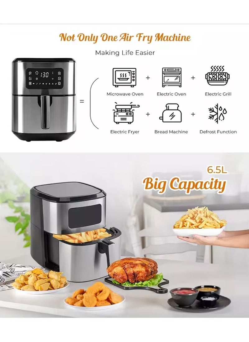 DubaiGallery MEROON 6.5 LITRE AIR FRYER  - Image 4