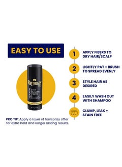 Revivogen Md Keratin Hair Building Fibers, Hairline Powder, Hair Fibers, Hair Fibers For Thinning Hair, Hair Fiber Spray, Thick Fiber For Hair Men And Women, Hair Filler, .9Oz, Dark Brown 