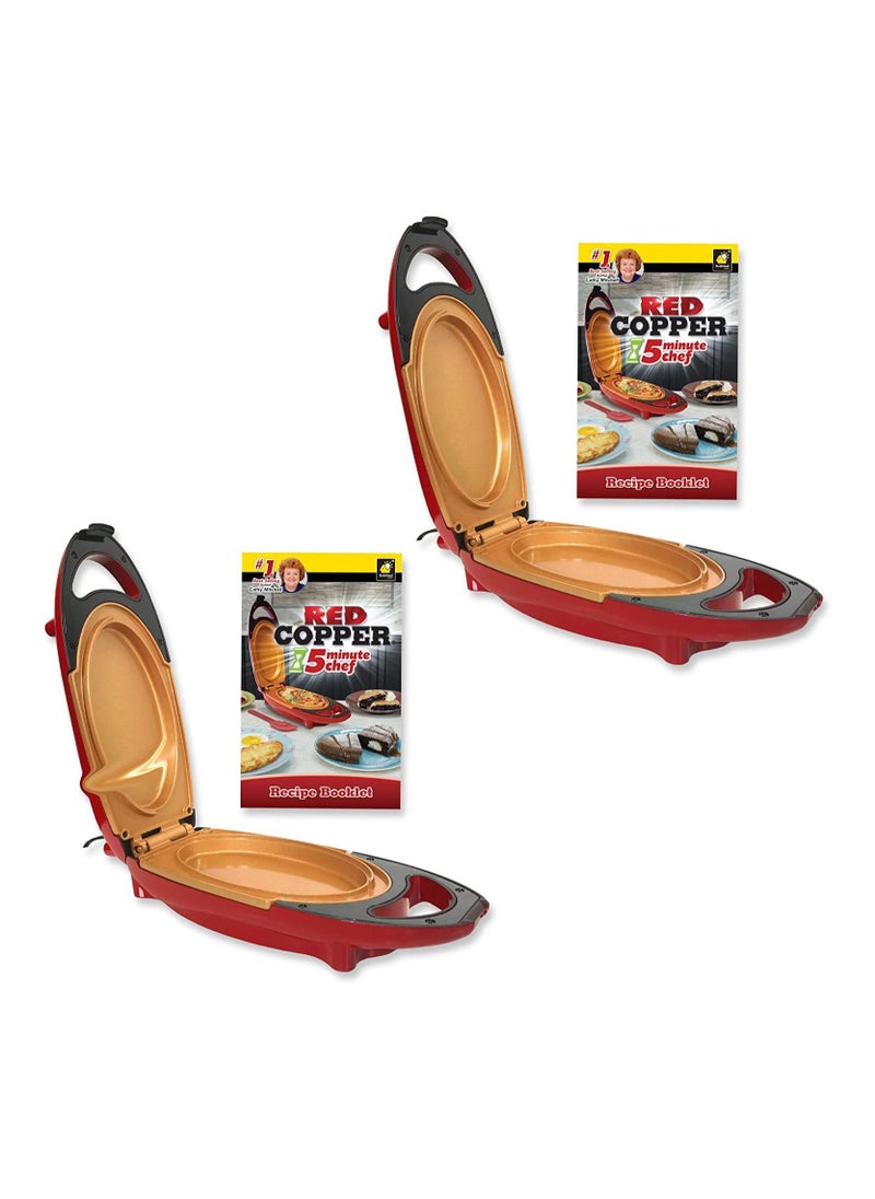 Red Copper - Red Copper 5 Minute Chef by BulbHead Includes Recipe Guide - Image 1