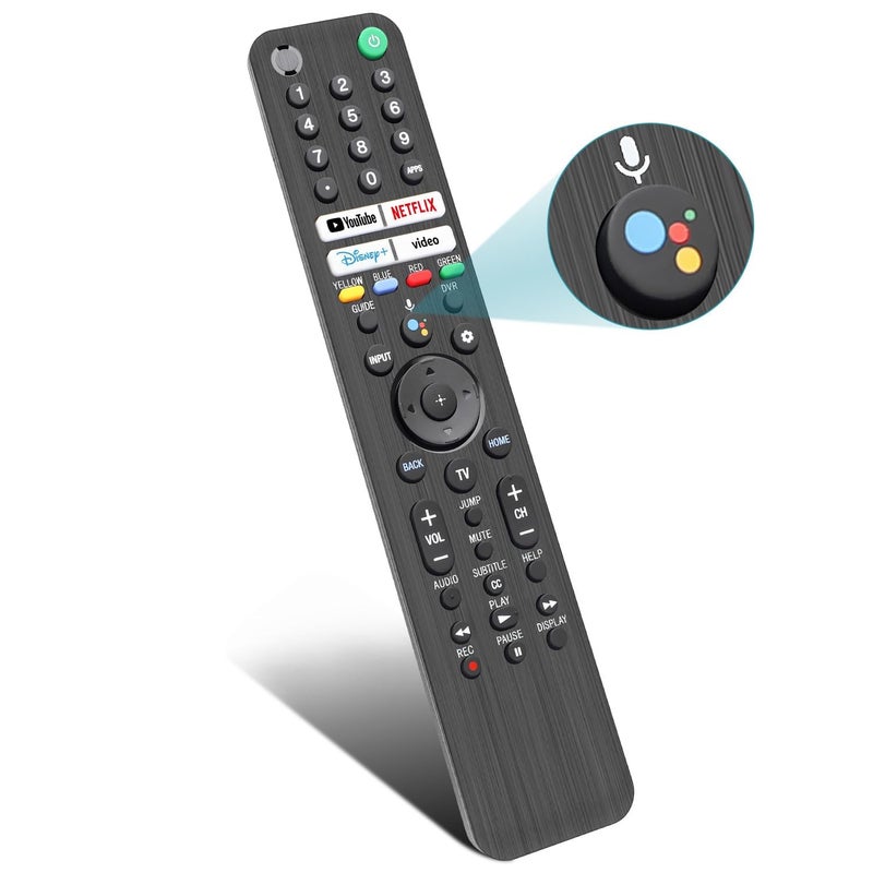 KPDP Sony TV Replacement Remote Compatible with All 2019 to 2024 Sony and Bravia Smart TVs with Voice Control Works Perfectly with XR and XBR Series 4K LED OLED Google and Android TVs Includes - Image 5
