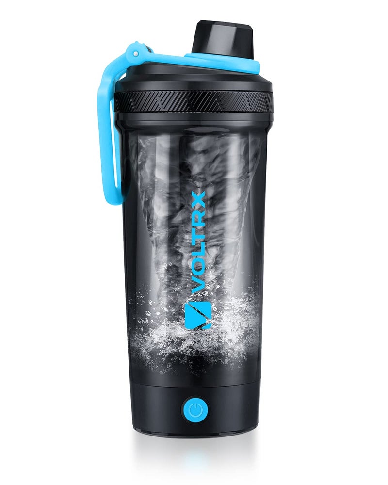 VOLTRX Shaker Bottle, Gallium USB C Rechargeable Electric Protein Shake Mixer, Shaker Cups for Protein Shakes and Meal Replacement Shakes, BPA Free, Made with Tritan, 24oz - Image 1