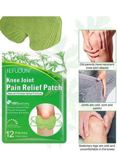 Sefudun Chinese Herbal Natural Knee Joint Pain Relief Patch Knee Pain Treatment Plaster and Pads for Knee  - Image 2