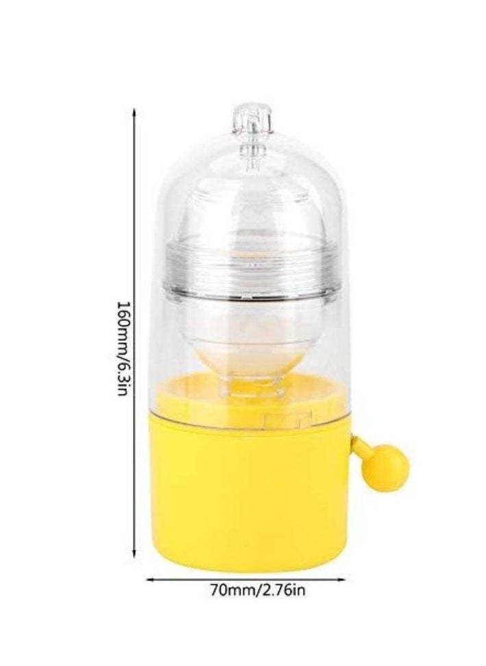 Cool Baby COOLBABY Golden Egg Scrambler Shaker Whisk Hand Powered Golden Egg Maker Eggs Yolk Manual Pull Rope Egg Puller White Mixer Kitchen Gadgets  - Image 3