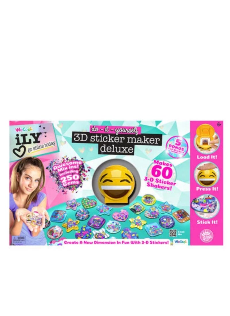 وي كول صانع ملصقات ILY 3D (إصدار فاخر)  - Image 1