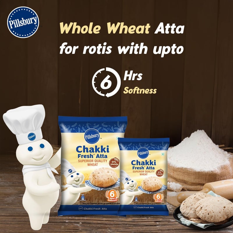 Pillsbury Chakki Fresh Atta 5kg - Image 5