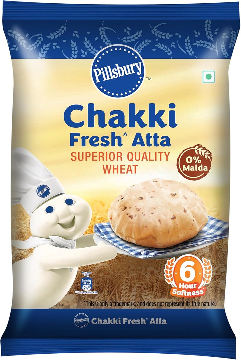 Pillsbury Chakki Fresh Atta 5kg - Image 1