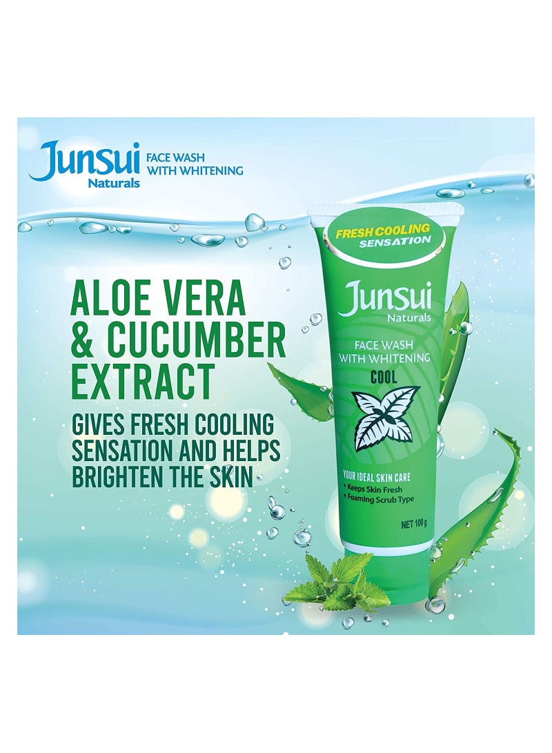 جونسوي تبييض طبيعي بارد الوجه غسل 100 غرام - Image 2