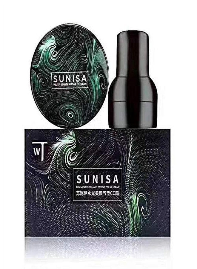 SUNISA Makeup Set, Contour Stick, SUNISA CC Cream, Makeup Fixer and Illuminating Primer, Professional Beauty Kit - Image 4