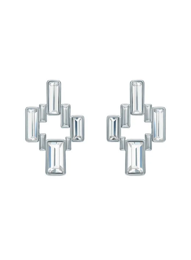 تيد بيكر Demi Deco Crystal Stud Earrings