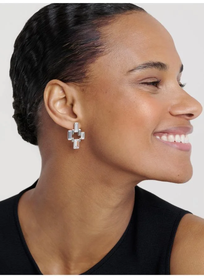 تيد بيكر Demi Deco Crystal Stud Earrings