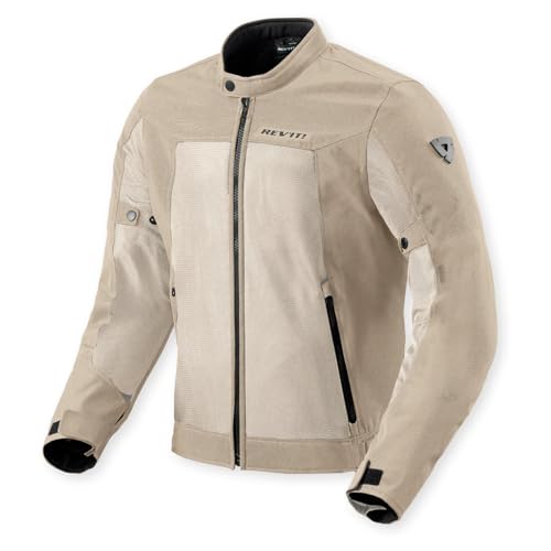 REV'IT REVIT Mens Eclipse 2 Mesh Motorcycle Jacket Sand XLarge - Image 1
