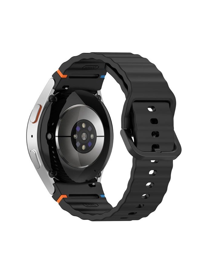 سامسونج غالاكسي ووتش 7 / فى / 6 / 5 / 4 الرياضة سيليكون سوار 40mm 44mm