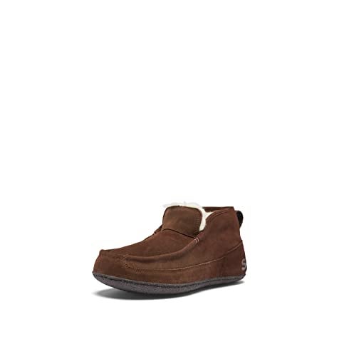 SOREL Mens Manawan ll Moc Slipper Tobacco Blackened Brown 10